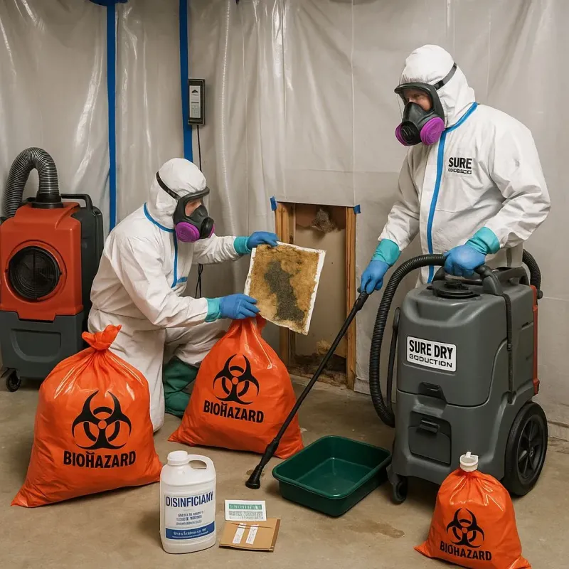 Contaminated Water Handling Protocols process in Avis, PA